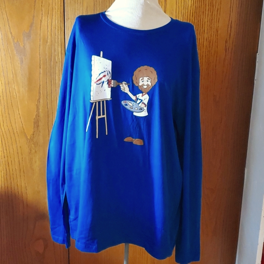 Bob Ross Buffalo Bills Shirt
